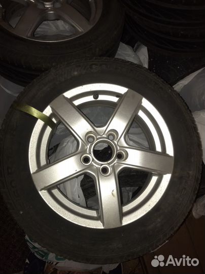 Диски с резиной 185/60R14 на Шкоду