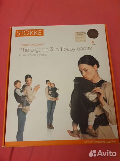 Рюкзак переноска Stokke MyCarrie 3 в 1