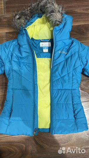 Куртка зимняя на девочку 134 140