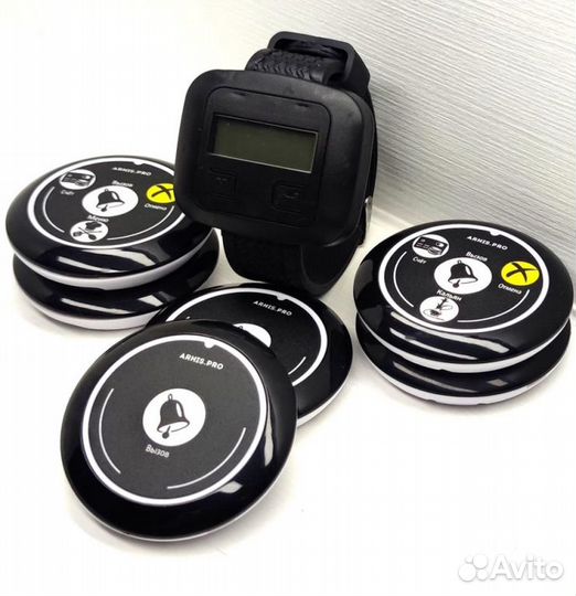 Кнопка вызова мед персонала, врача и часы пейджер