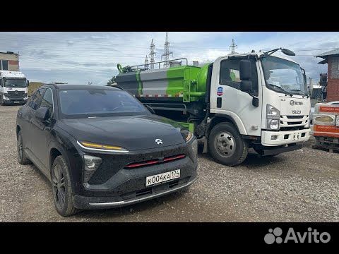 Комбинированный илосос isuzu ELF каналопромывка