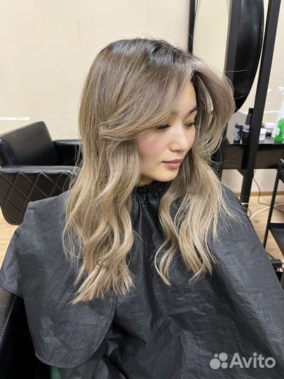 Сложное окрашивание