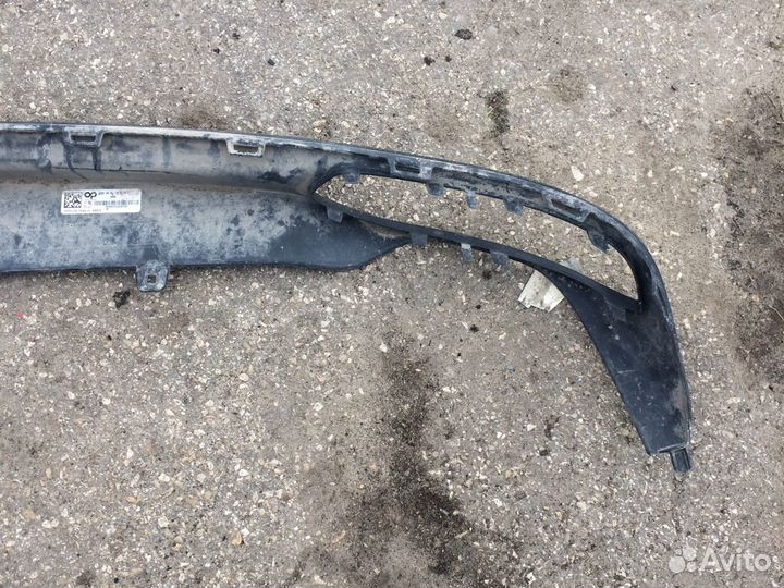 Юбка заднего бампера audi A6 C8