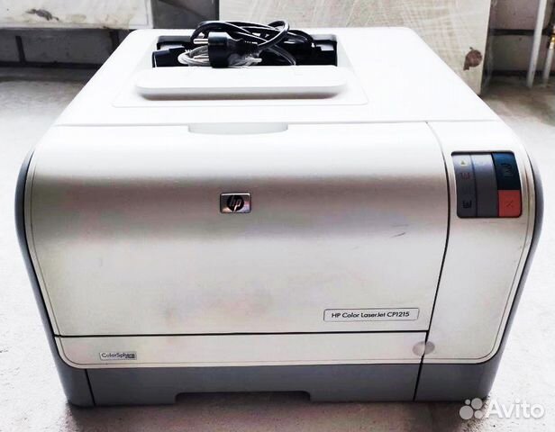Цветной лазерный принтер HP CP 1215