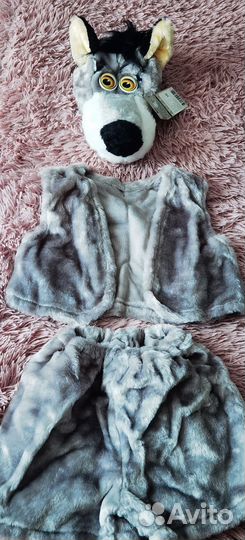 Новогодний костюм волка 104