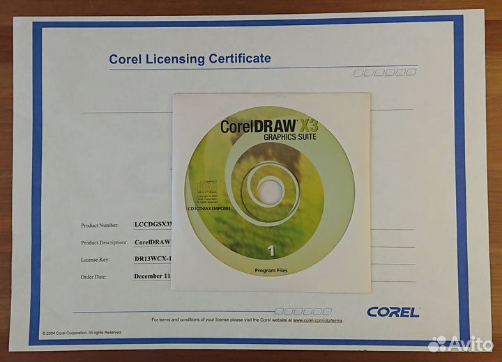 Софт для верстки и дизайна coreldraw X3 OEM (ML)