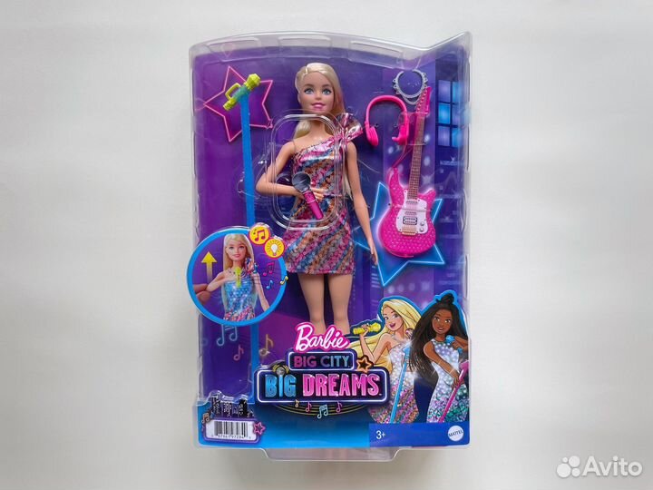 Кукла барби barbie big city big dreams GYJ23