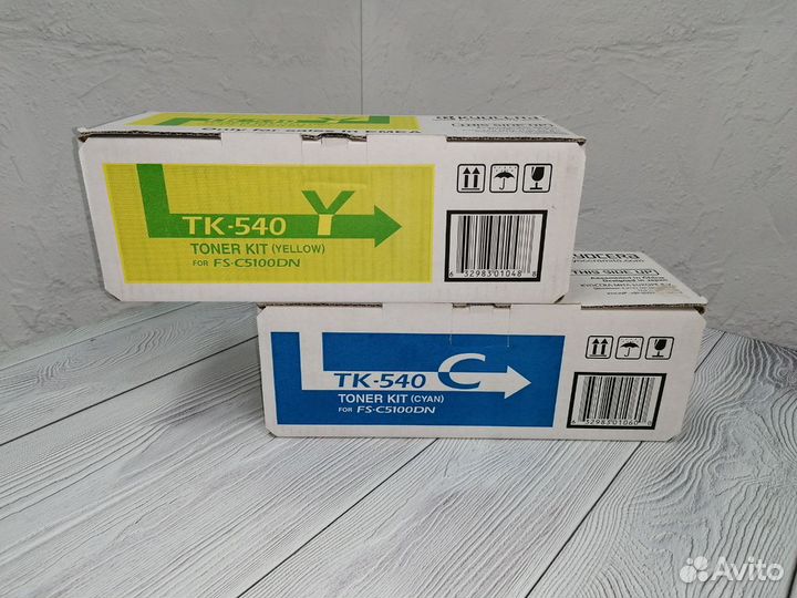 Оригинальные TK-540C TK-540 C/ TK-540Y TK-540 Y