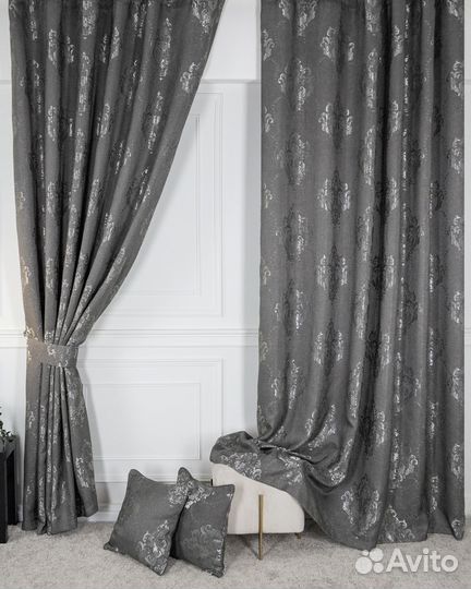 Шторы Ренессанс графит