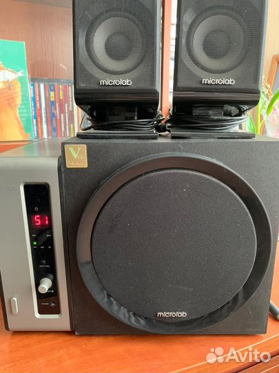 Колонки 2.1 Microlab FC550, пульт, инструкция