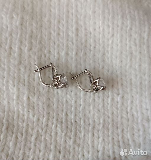 Серебряные серьги