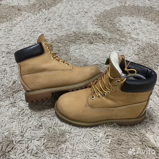 Ботинки Timberland оригинал с мехом