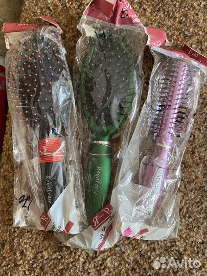 Расчески/пинцеты/спонжи/бигуди/нитки