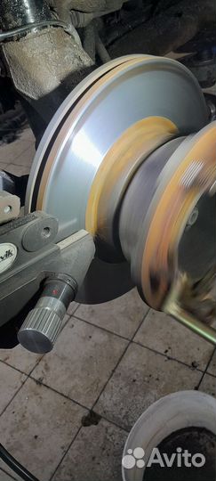 Проточка тормозных дисков