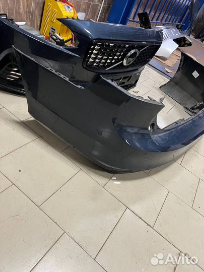 Задний бампер в сборе полный радары Volvo v90 2022