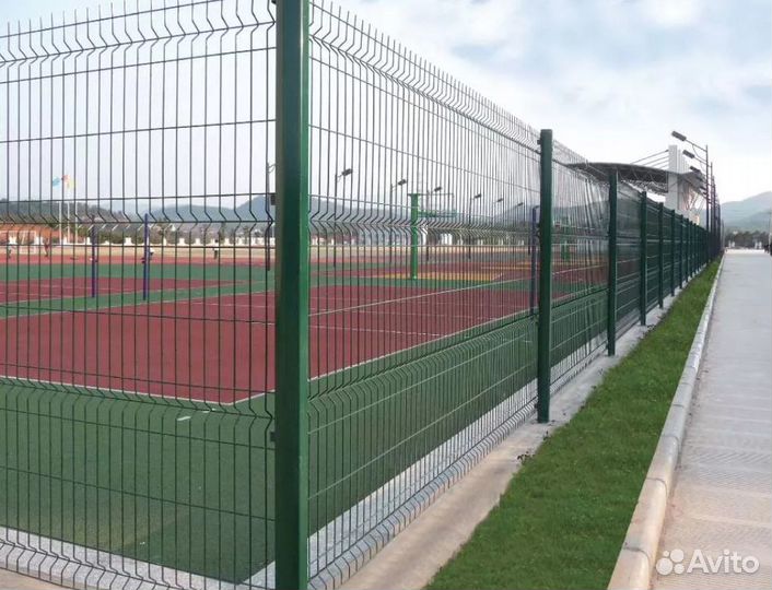 Забор из 3D сетки ,ворота, калитки под ключ