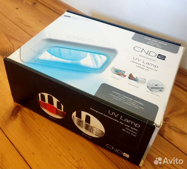 CND UV Лампа для сушки ногтей Shellac Brisa 36 Вт
