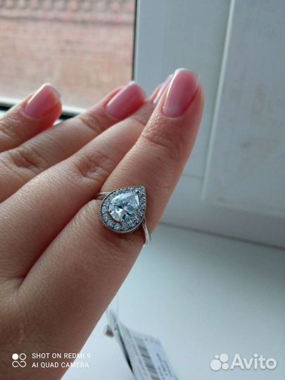 Серебряное кольцо женское