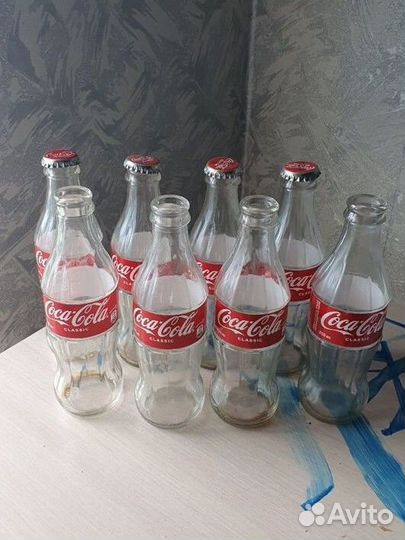 Бутылка стеклянная Coca-Cola 0,25
