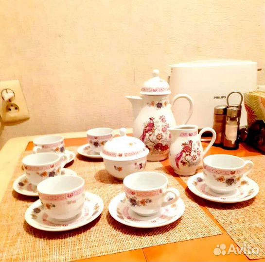 Сервиз кофейный гдр на 6 персон