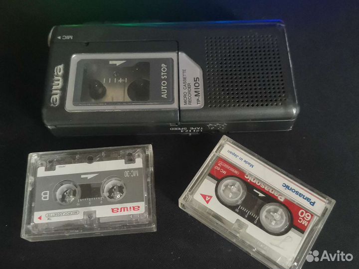 Мини кассеты+ диктофон