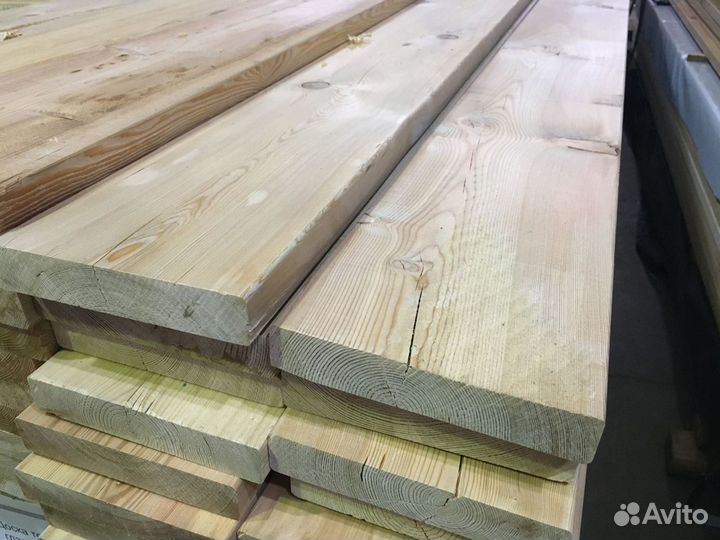 Доска террасная лиственница гладкая