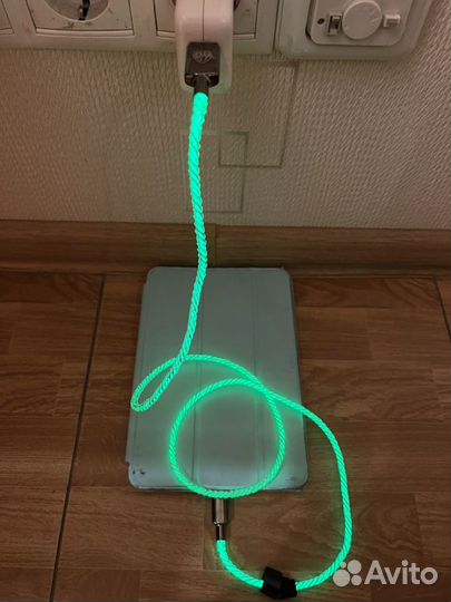 Кабель для iPhone с подсветкой Usb- Lightning