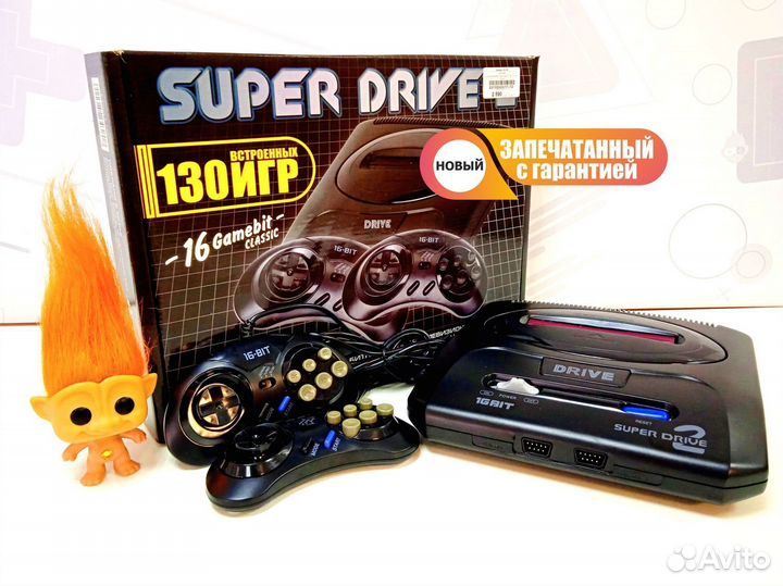 Игр. приставка Sega Super Drive 2 Classic +130 игр
