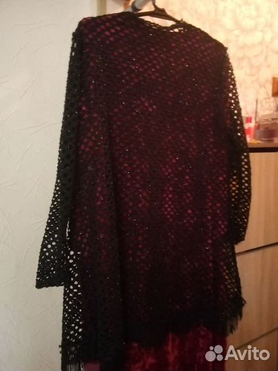 Накидка кардиган жакет вечерняя