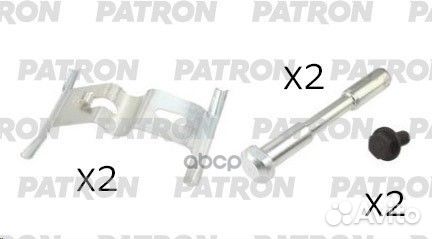 Комплект монтажный тормозных колодок дисковых A