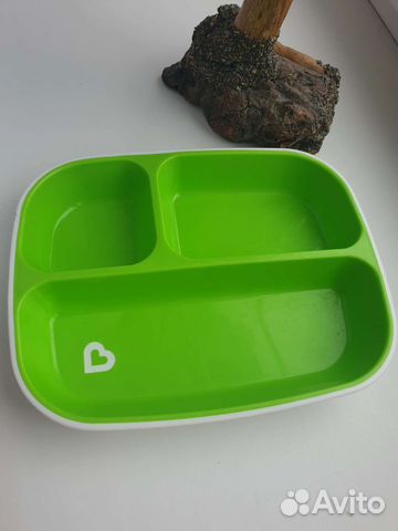 Детская тарелка с секциями, разделителями