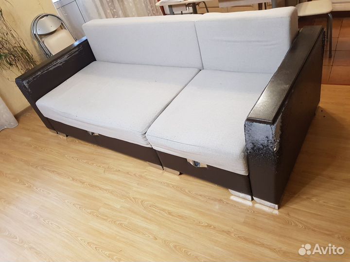 Большой угловой диван бу