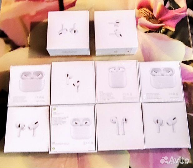 Наушники Apple Airpods 2/3 /pro/ luxe/ Premium