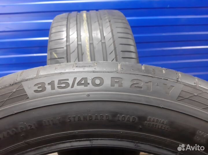 Continental ContiSportContact 5 315/40 R21 111Y