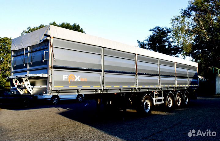 Полуприцеп зерновоз FOX Trailer Зерновоз-бортовой 3+1, 2023