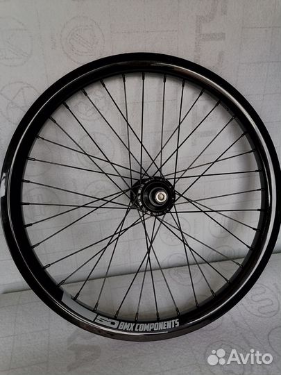 Колёса BMX (к-т) X-sniper Carbon 36H 20mm/ 10mm