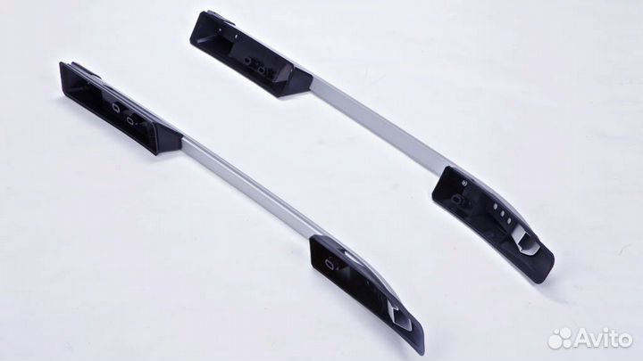 Рейлинги на nissan navara 14+ с поперечиной