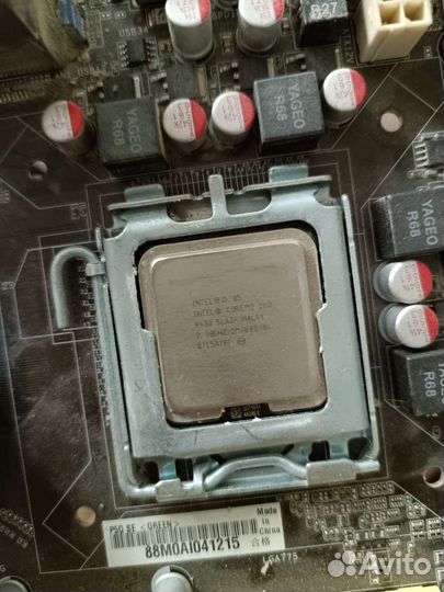 Процессор и мать