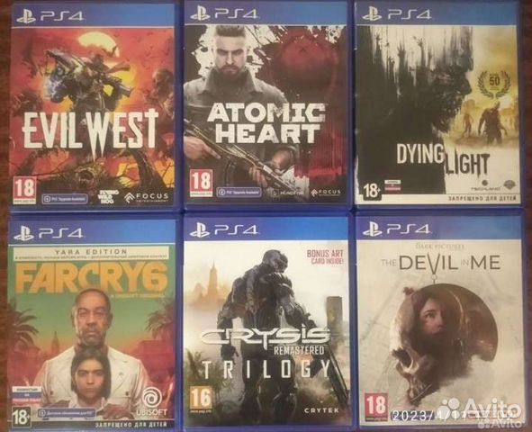 Игры ps4