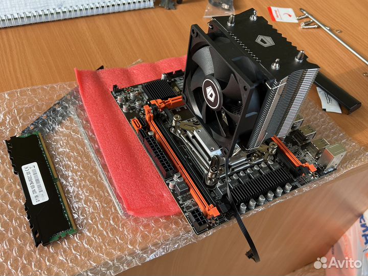 Комплект E5-2620v3 + 16GB DDR 4 + башенный Куллер