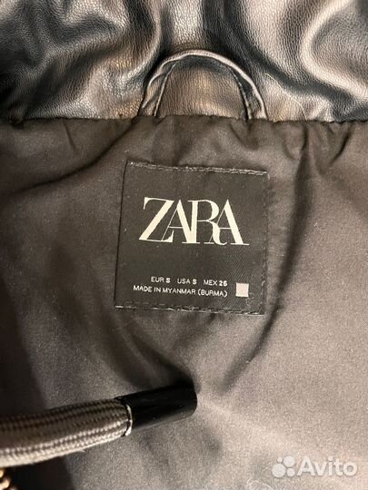 Жилет женский стеганный zara