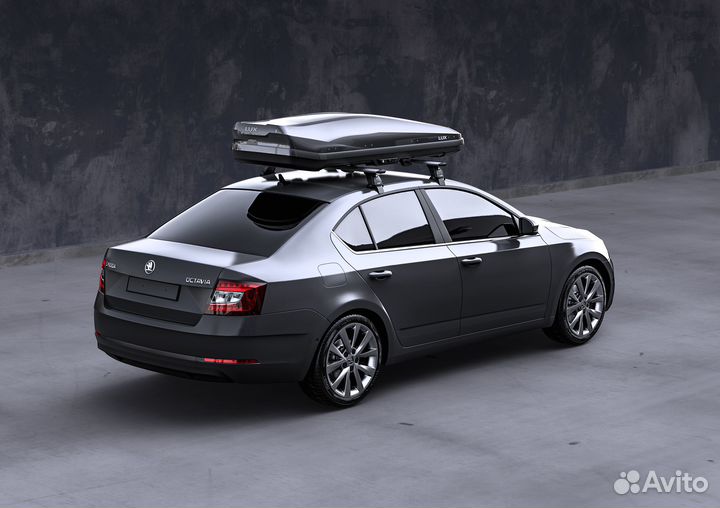 Автобокс Lux Irbis для Skoda Octavia