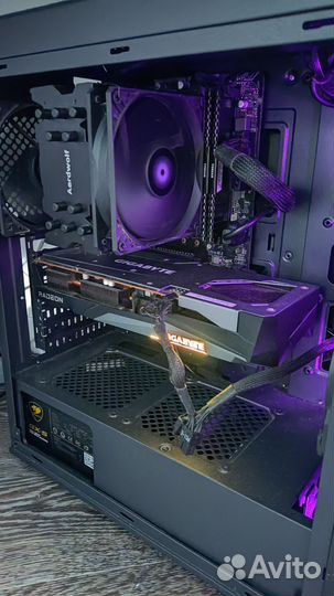 Игровой пк ryzen 5 3600/RX6600XT/32GB DDR4