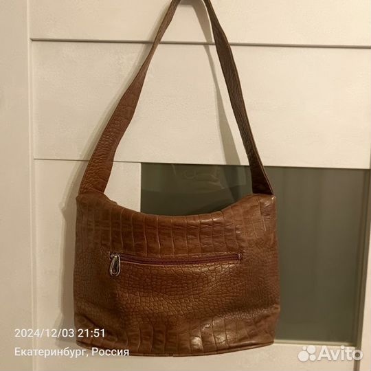 Сумка женская натуральная кожа бу