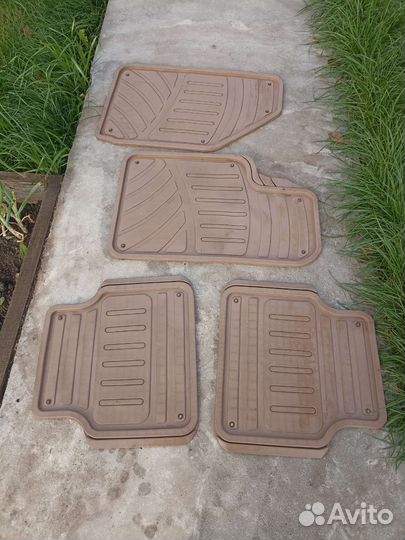 Автомобильные коврики резиновые kia rio