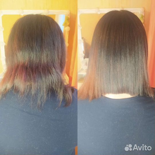 Модели на ботокс, кератин, восстановление волос