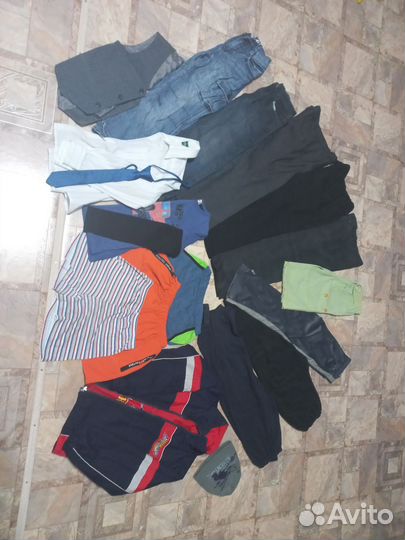 Пакет вещей на мальчика 128 134