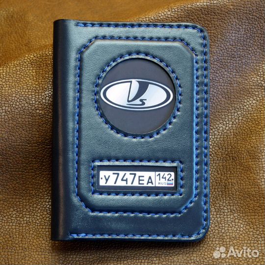 Обложка с номером для автодокументов