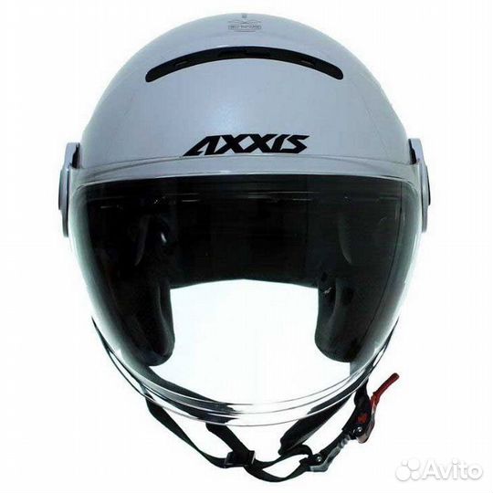 Axxis OF 509 Raven SV Solid Open Face Helmet Белый