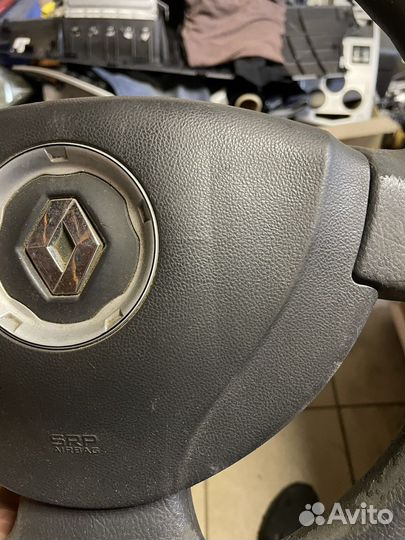 Renault sandero подушка безопасности в руль